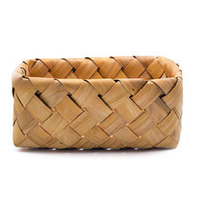 Load image into Gallery viewer, Practical Wooden Braided Storage Basket
