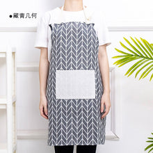 Load image into Gallery viewer, cotton kitchen apron
