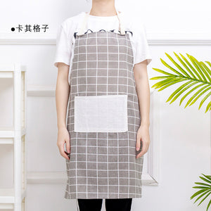 cotton kitchen apron