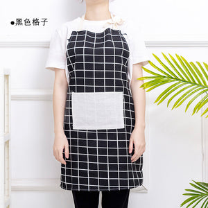 cotton kitchen apron