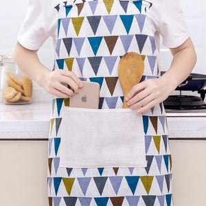 cotton kitchen apron